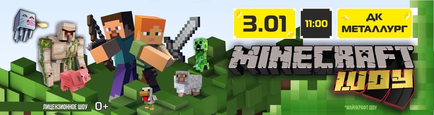 Майнкрафт шоу - Minecraft show